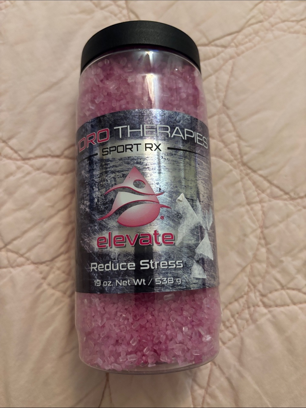 Hydrotherapies Sport Rx Elevate Reduce Stress 19 oz  New